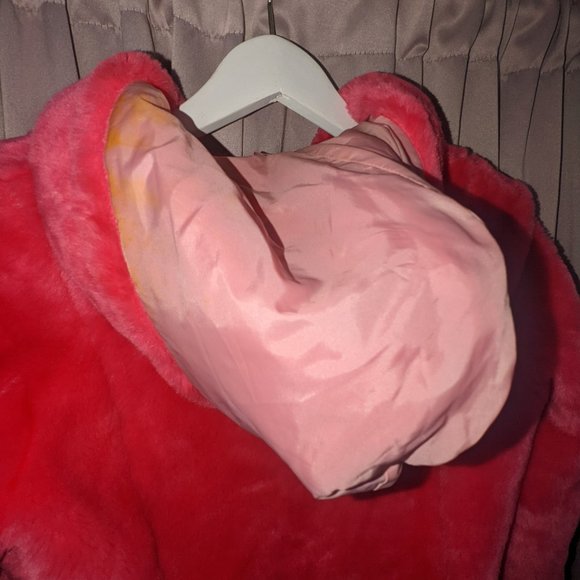 Hot Pink Fur Coat - Picture 8 of 8